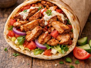 shawarma de pollo