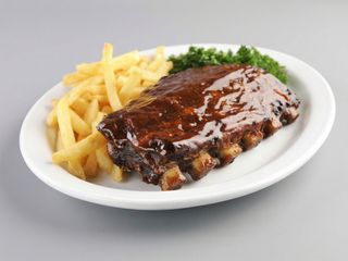 Costillar A La Barbacoa