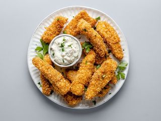 Crunchy fish fingers 10ud