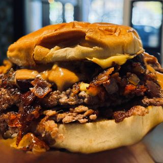 Smash Cheese Burger TRIPLE + patatas