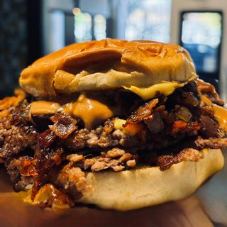 Smash Cheese Burger SIMPLE + patatas