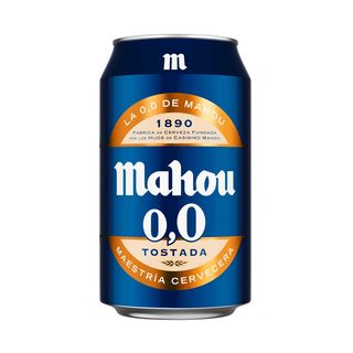 Cerveza Mahou Tostada 0,0 330 ml