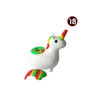 Bong Unicornio blanco