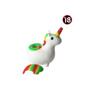 Bong Unicornio blanco