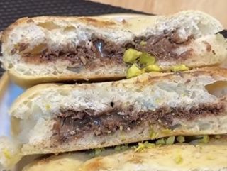 Focaccia amb nutella