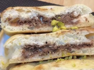 Focaccia amb nutella