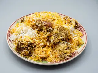 Biryani de ternera