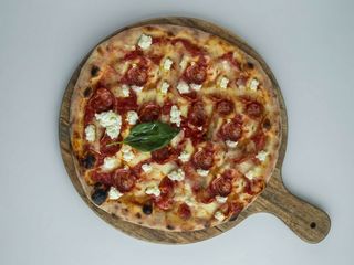 Pizza Diavola Ricotta , Familiar (60 cm x 40 cm)