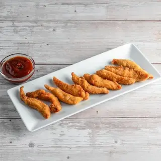 tiras de pollo