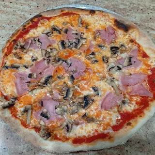Prosciutto funghi 