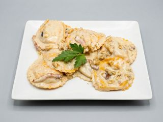 Fagoti formaggio e pere candita