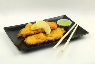 42. Pollo con salsa Limón