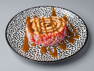 Reina con  dulce de leche