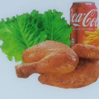 Medio pollo(Menu)