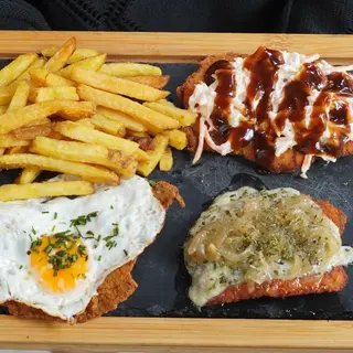 Degustación de milanesas