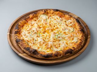 Pizza De Langostino Y Calabacín mediana