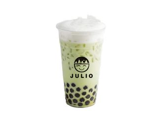 Matcha Leche Perla Con Cheese