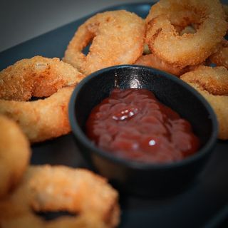 Aros De Cebolla Con Panko