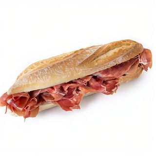 Bocadillo De Bacon Y Lomo