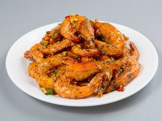 Langostinos Rebozados Con Sal Y Pimienta 椒盐虾