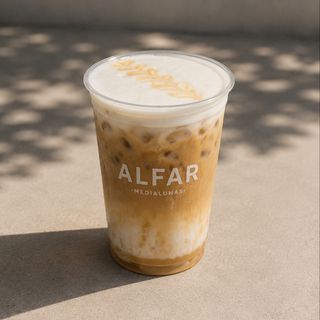 Yuzu Choco Iced Latte
