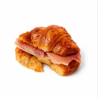 Medialuna con Jamón Serrano