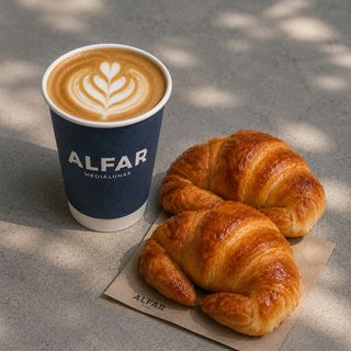 Combo para 1: Café y 2 medialunas