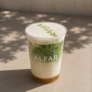 Yuzu Coconut Iced Matcha