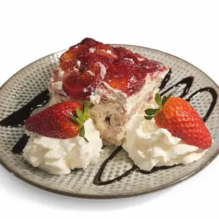 Tiramisú de fresas