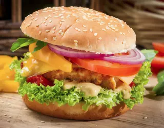 Hamburguesa De Pollo Benidorm