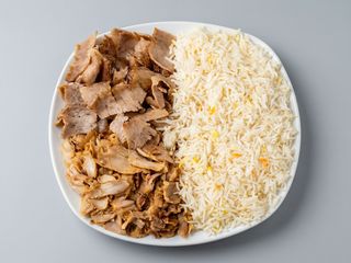 Plato De Carne Con Arroz