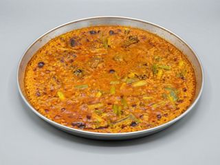 Arroz De Secreto Ibérico Con Ajetes (2 RACIONES)