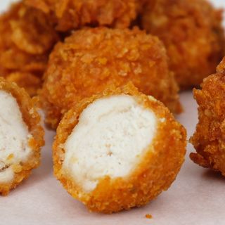 Palomitas de pollo frito 