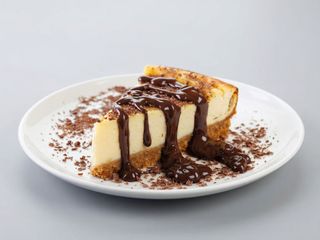 Tarta De Queso Manchego Y Chocolate.