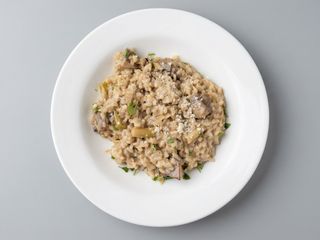 Risotto de trufa y Parmigiano Reggiano