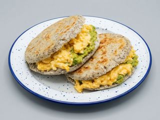 Arepa De Harina De Maíz  sin gluten Y Chía