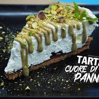 Tarta cuore di panna Pistacho