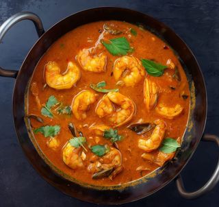 38. Prawn Madras