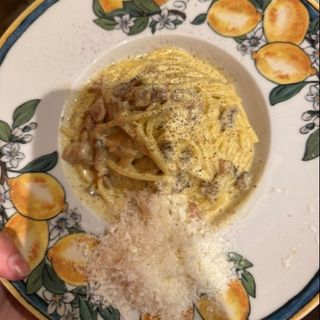 Spaghetti Carbonara Trufados