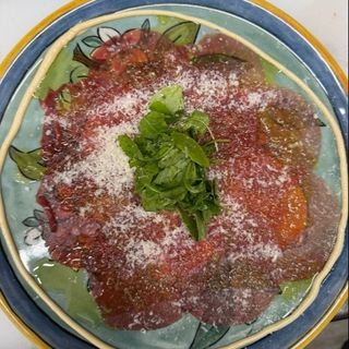 Carpaccio de Vedella