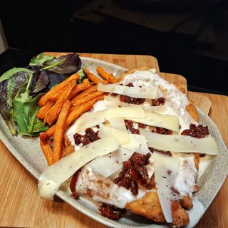 Milanesa Cuatro Quesos