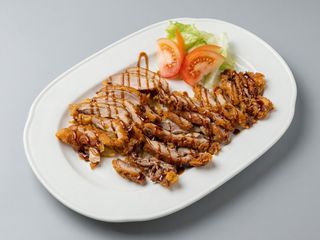 Pato frito teriyaki