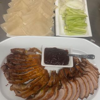 Pato frito al pequinesa