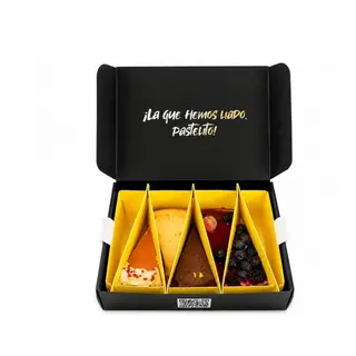 HAPPY BOX-Cheesecake Pack 5 Porciones