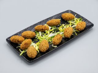 Croquetas caseras pulpo.