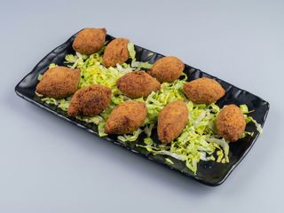 CROQUETAS DE COCHINILLO Y MANZANA