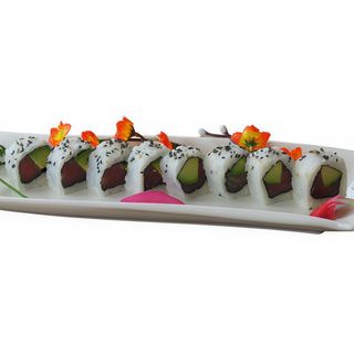 URAMAKI DE ATUN QUESO Y AGUACATE 8U