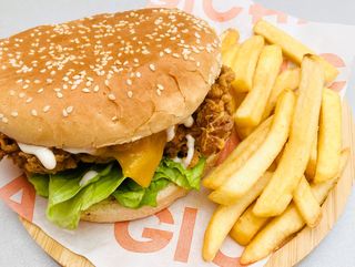 Burger de Pollo crujiente