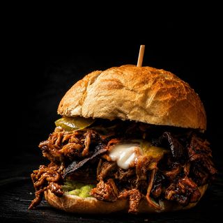 Burger Pulled Pork Bbq