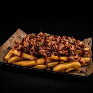 Patatas fritas con pulled